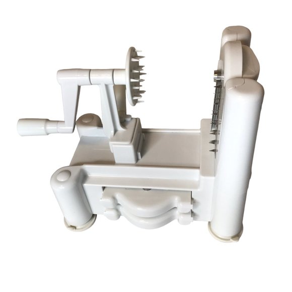 Spiralizer, White, Plastic, with Multiple Blades, Different Cuts; Paderno World - Picture 6 of 9